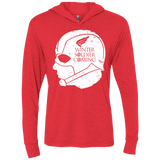 T-Shirts Vintage Red / X-Small House Rogers Triblend Long Sleeve Hoodie Tee