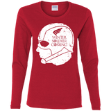 T-Shirts Red / S House Rogers Women's Long Sleeve T-Shirt