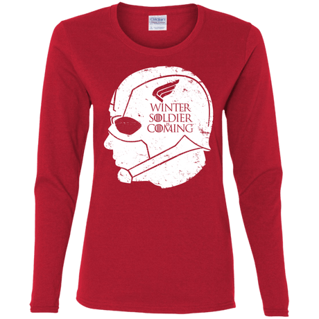 T-Shirts Red / S House Rogers Women's Long Sleeve T-Shirt