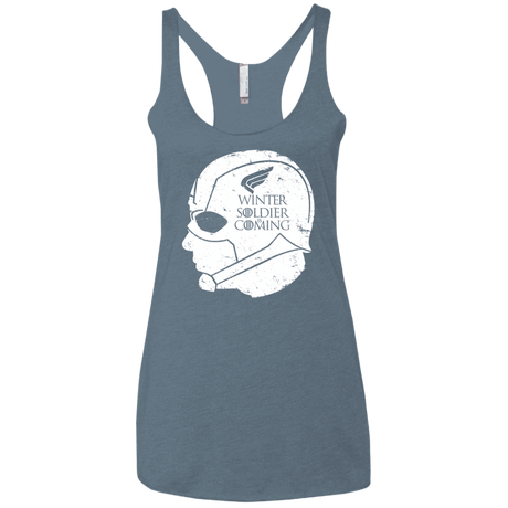 T-Shirts Indigo / X-Small House Rogers Women's Triblend Racerback Tank