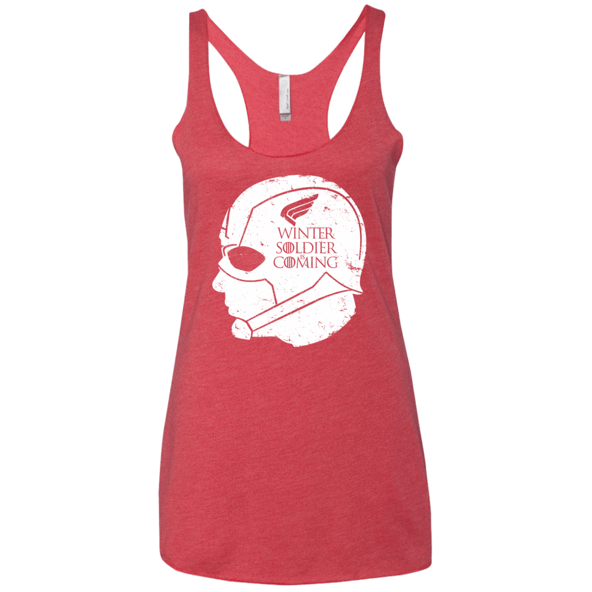 T-Shirts Vintage Red / X-Small House Rogers Women's Triblend Racerback Tank