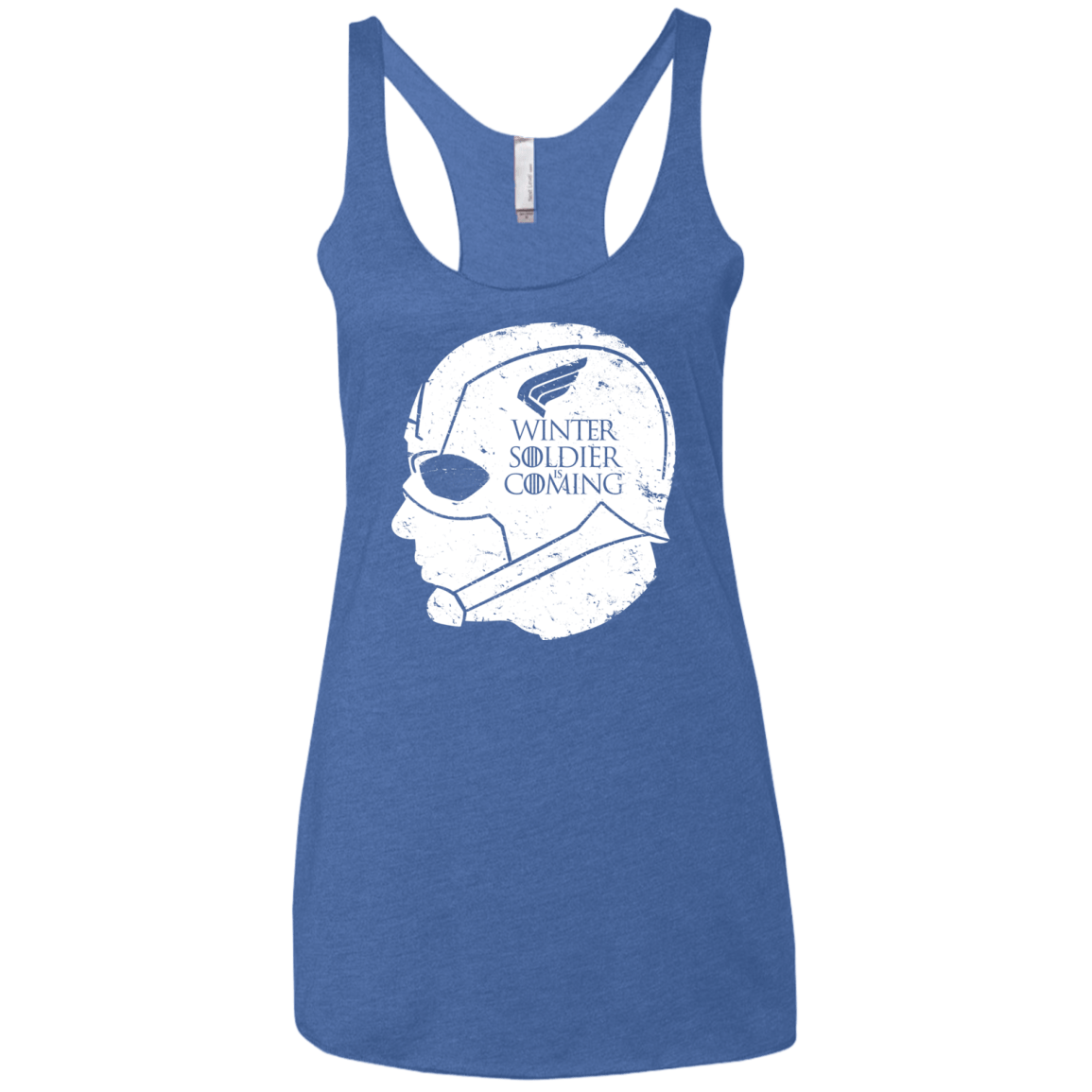 T-Shirts Vintage Royal / X-Small House Rogers Women's Triblend Racerback Tank