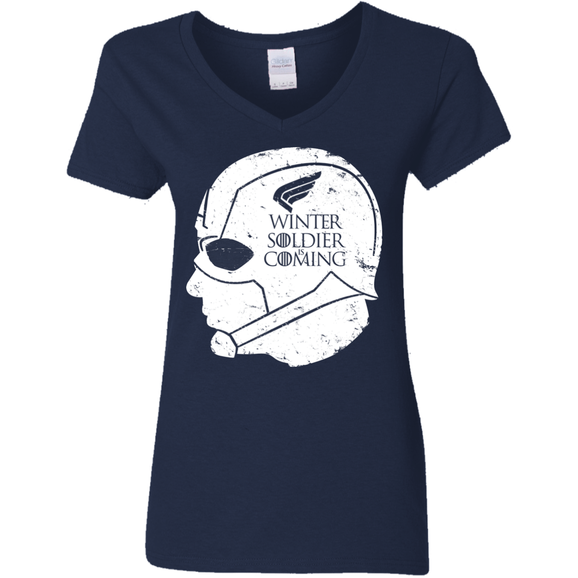 T-Shirts Navy / S House Rogers Women's V-Neck T-Shirt