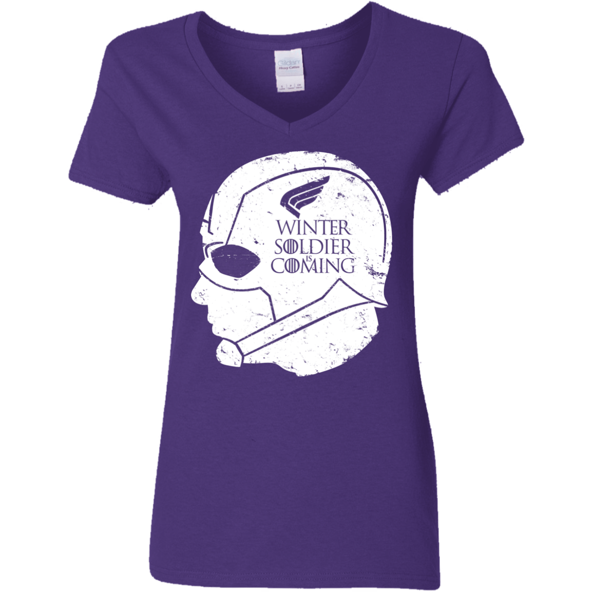 T-Shirts Purple / S House Rogers Women's V-Neck T-Shirt