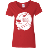 T-Shirts Red / S House Rogers Women's V-Neck T-Shirt