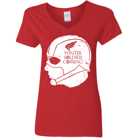 T-Shirts Red / S House Rogers Women's V-Neck T-Shirt