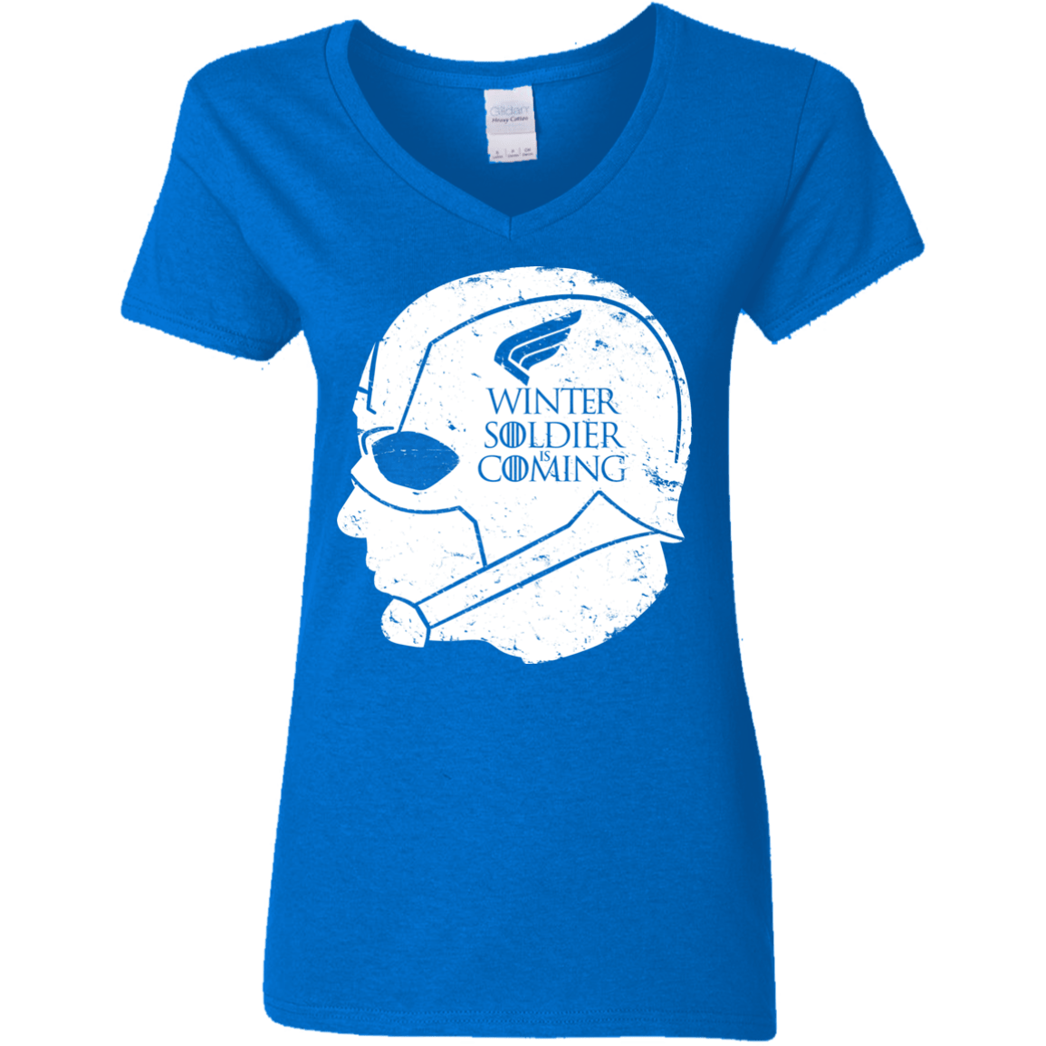 T-Shirts Royal / S House Rogers Women's V-Neck T-Shirt