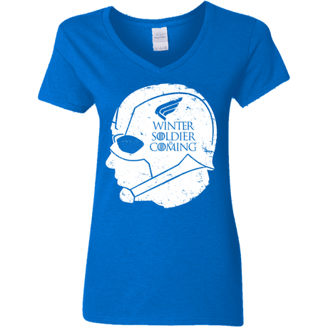 T-Shirts Royal / S House Rogers Women's V-Neck T-Shirt