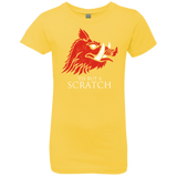 T-Shirts Vibrant Yellow / YXS House Scratch Girls Premium T-Shirt