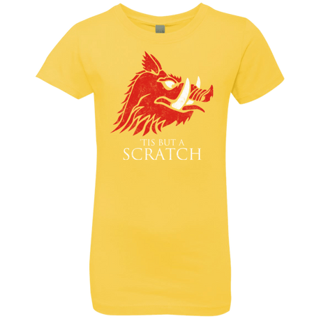 T-Shirts Vibrant Yellow / YXS House Scratch Girls Premium T-Shirt