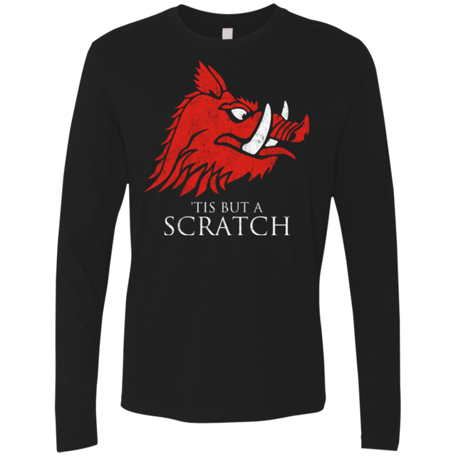 T-Shirts Black / Small House Scratch Men's Premium Long Sleeve