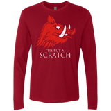 T-Shirts Cardinal / Small House Scratch Men's Premium Long Sleeve