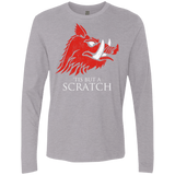 T-Shirts Heather Grey / Small House Scratch Men's Premium Long Sleeve