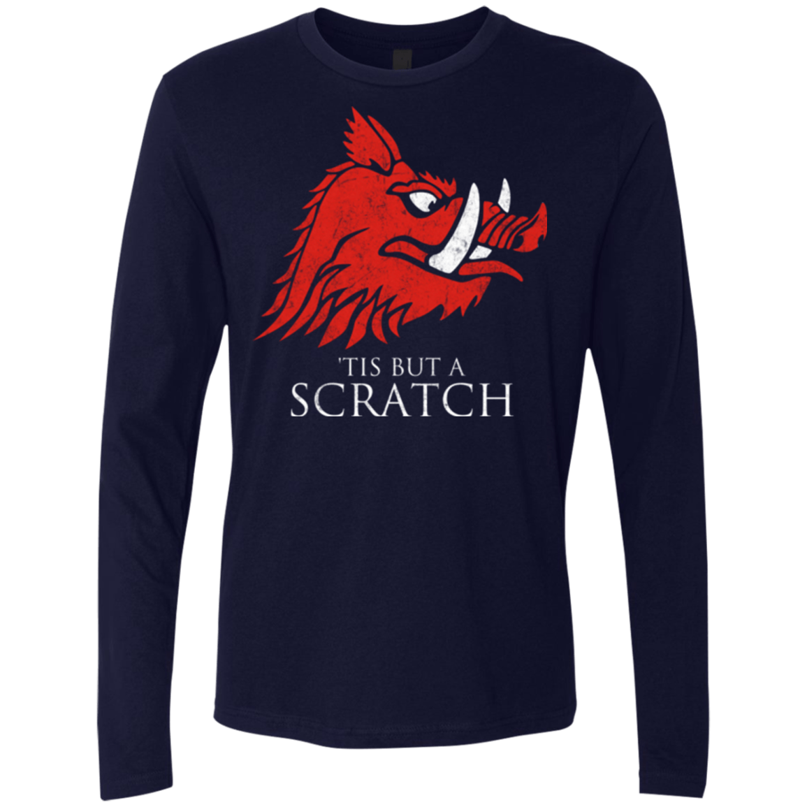 T-Shirts Midnight Navy / Small House Scratch Men's Premium Long Sleeve