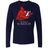 T-Shirts Midnight Navy / Small House Scratch Men's Premium Long Sleeve