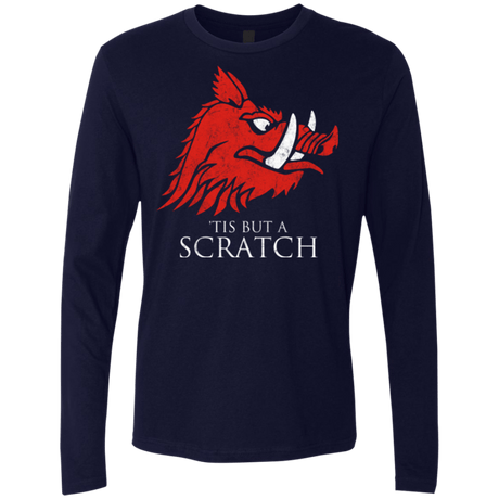 T-Shirts Midnight Navy / Small House Scratch Men's Premium Long Sleeve