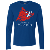 T-Shirts Royal / Small House Scratch Men's Premium Long Sleeve
