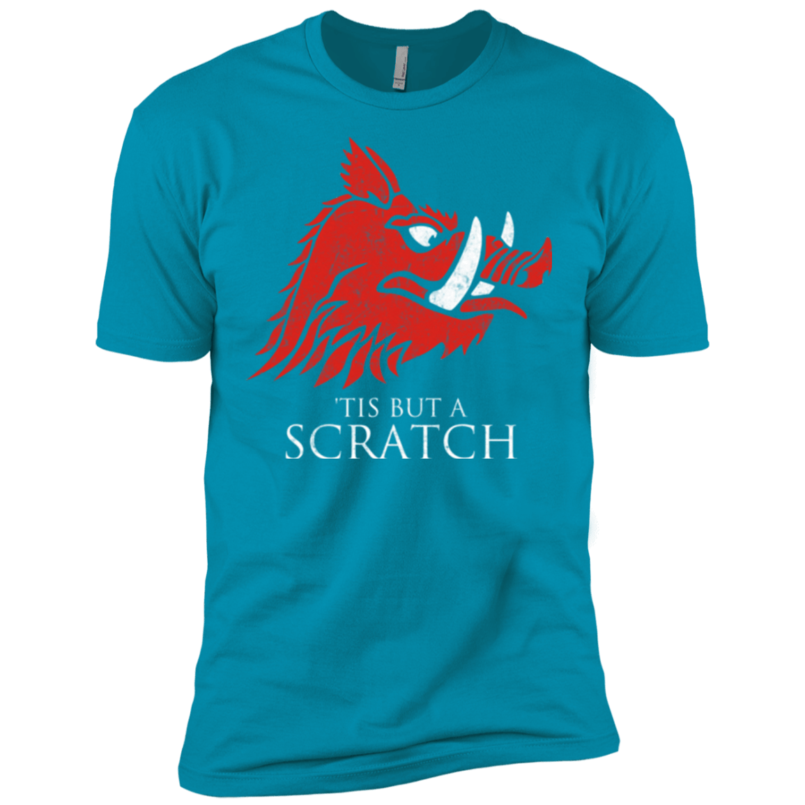 T-Shirts Turquoise / X-Small House Scratch Men's Premium T-Shirt