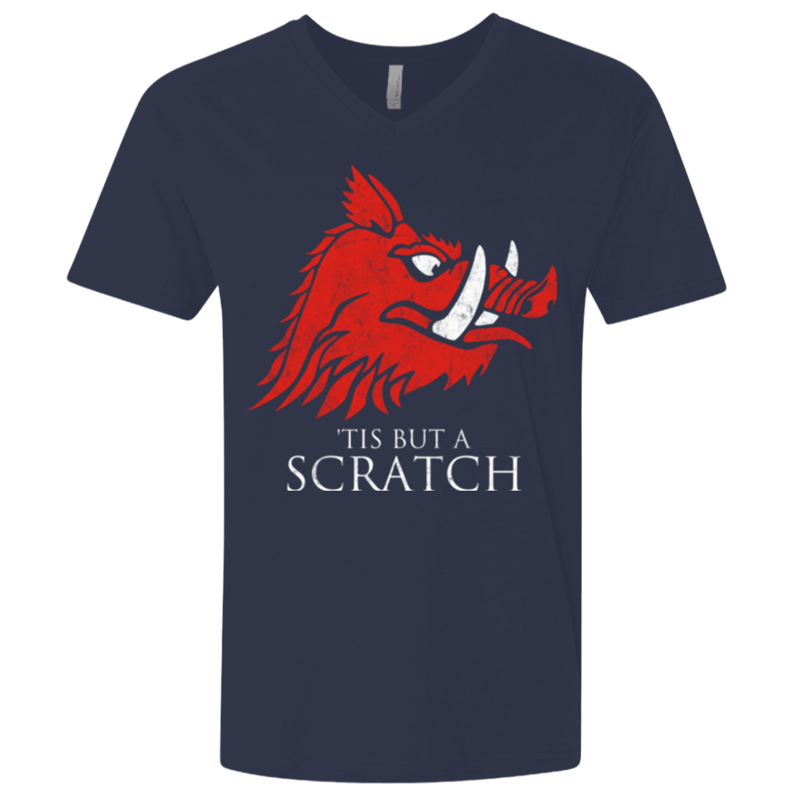 T-Shirts Midnight Navy / X-Small House Scratch Men's Premium V-Neck