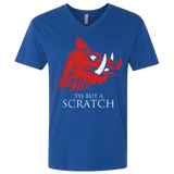 T-Shirts Royal / X-Small House Scratch Men's Premium V-Neck