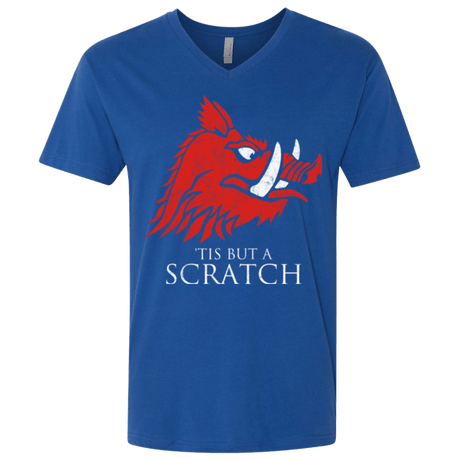 T-Shirts Royal / X-Small House Scratch Men's Premium V-Neck