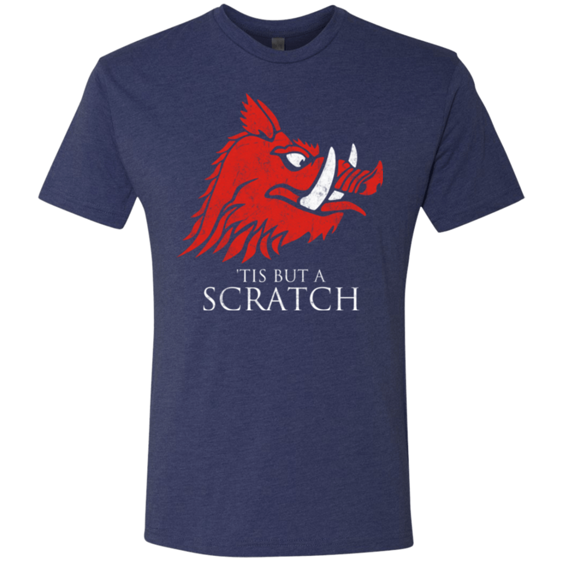 T-Shirts Vintage Navy / Small House Scratch Men's Triblend T-Shirt