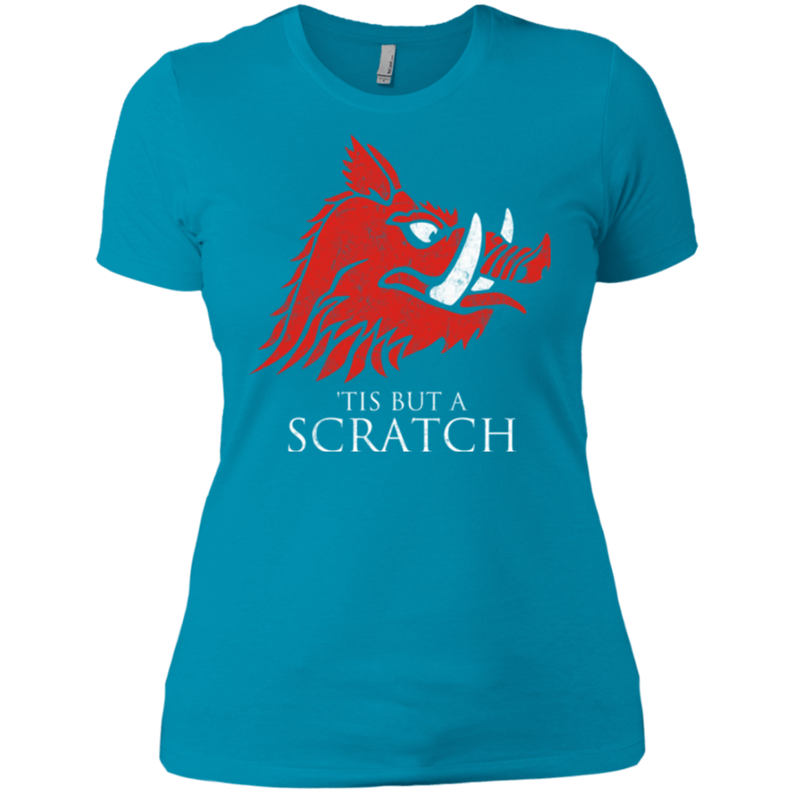 T-Shirts Turquoise / X-Small House Scratch Women's Premium T-Shirt