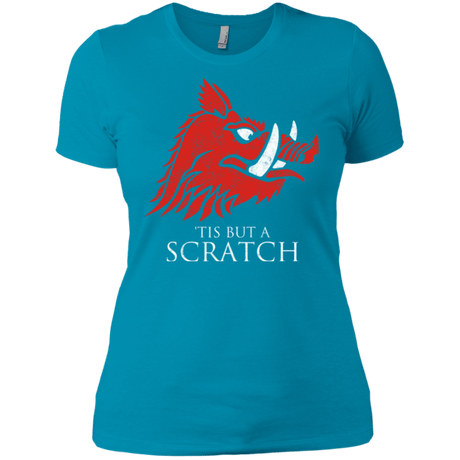 T-Shirts Turquoise / X-Small House Scratch Women's Premium T-Shirt