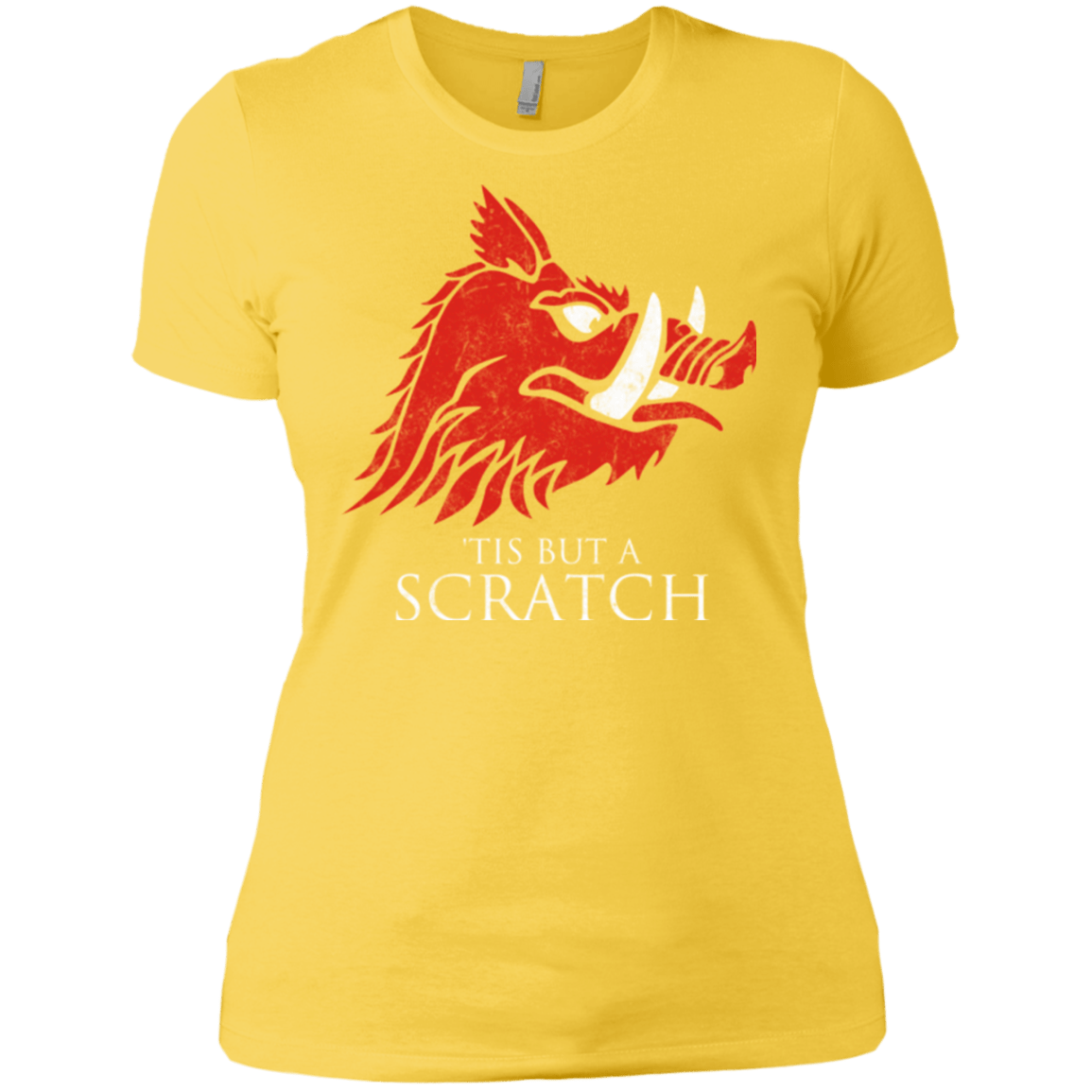 T-Shirts Vibrant Yellow / X-Small House Scratch Women's Premium T-Shirt