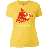 T-Shirts Vibrant Yellow / X-Small House Scratch Women's Premium T-Shirt