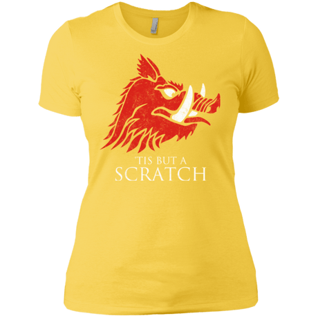 T-Shirts Vibrant Yellow / X-Small House Scratch Women's Premium T-Shirt