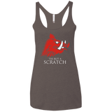 T-Shirts Macchiato / X-Small House Scratch Women's Triblend Racerback Tank