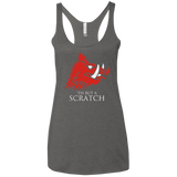 T-Shirts Premium Heather / X-Small House Scratch Women's Triblend Racerback Tank