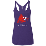 T-Shirts Purple / X-Small House Scratch Women's Triblend Racerback Tank