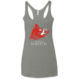 T-Shirts Venetian Grey / X-Small House Scratch Women's Triblend Racerback Tank
