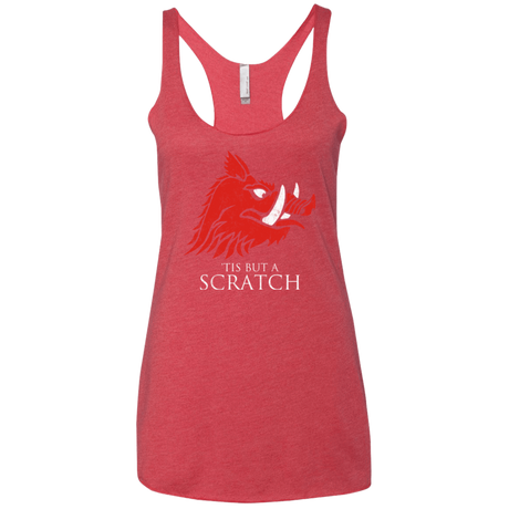 T-Shirts Vintage Red / X-Small House Scratch Women's Triblend Racerback Tank