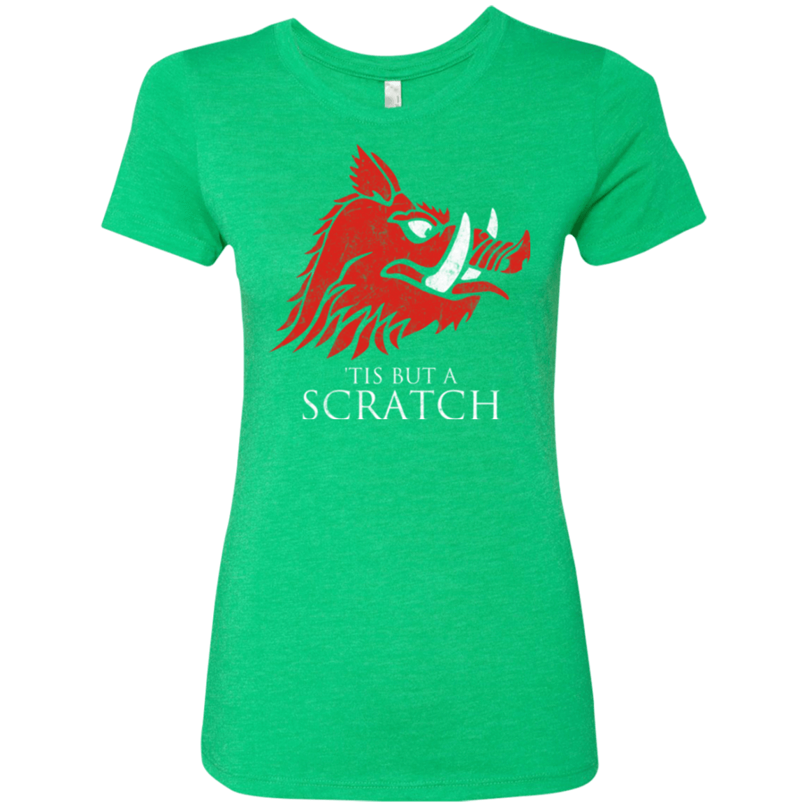 T-Shirts Envy / Small House Scratch Women's Triblend T-Shirt