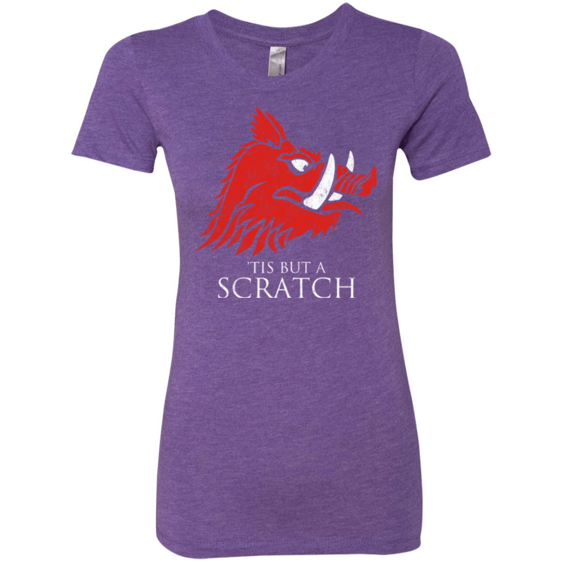 T-Shirts Purple Rush / Small House Scratch Women's Triblend T-Shirt