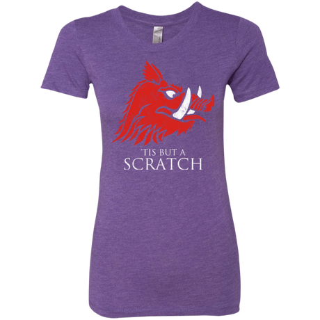 T-Shirts Purple Rush / Small House Scratch Women's Triblend T-Shirt