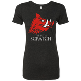 T-Shirts Vintage Black / Small House Scratch Women's Triblend T-Shirt