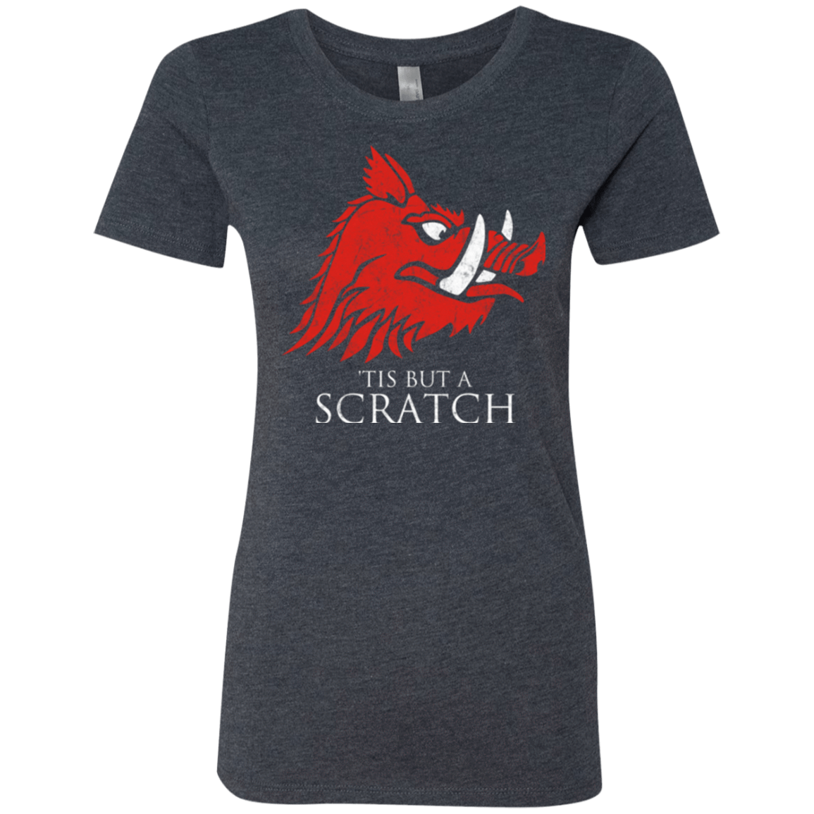T-Shirts Vintage Navy / Small House Scratch Women's Triblend T-Shirt