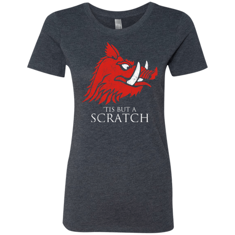 T-Shirts Vintage Navy / Small House Scratch Women's Triblend T-Shirt