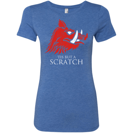 T-Shirts Vintage Royal / Small House Scratch Women's Triblend T-Shirt