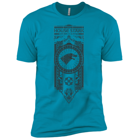 T-Shirts Turquoise / YXS House Stark Black Boys Premium T-Shirt