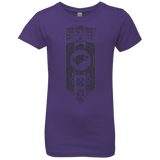 T-Shirts Purple Rush / YXS House Stark Black Girls Premium T-Shirt