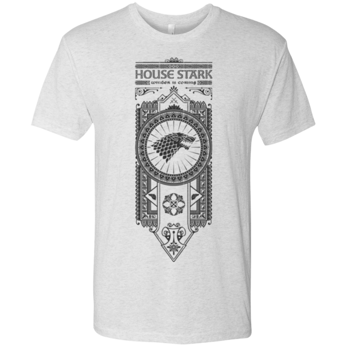 House Stark Black Men's Triblend T-Shirt