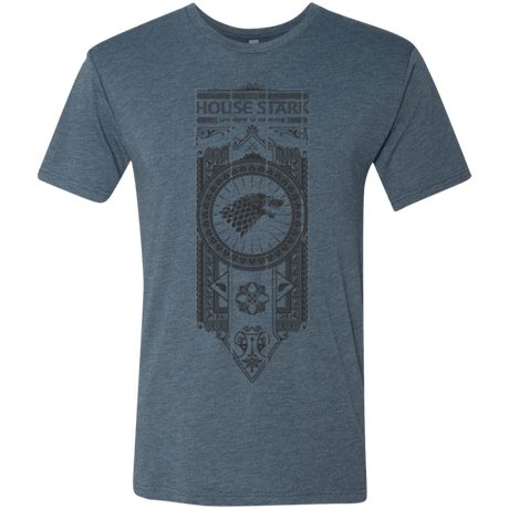 House Stark Black Men's Triblend T-Shirt