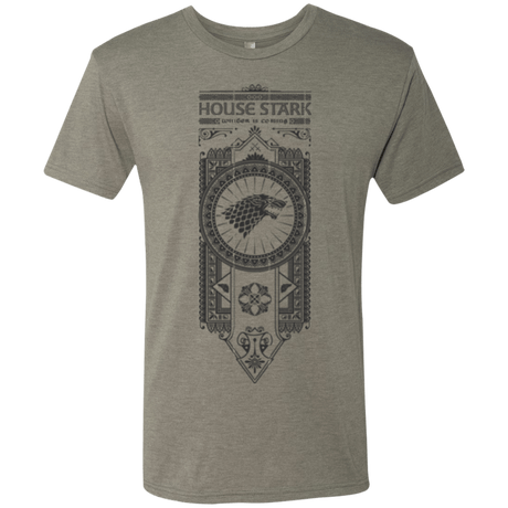 House Stark Black Men's Triblend T-Shirt