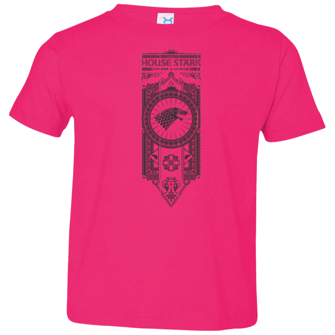 T-Shirts Hot Pink / 2T House Stark Black Toddler Premium T-Shirt