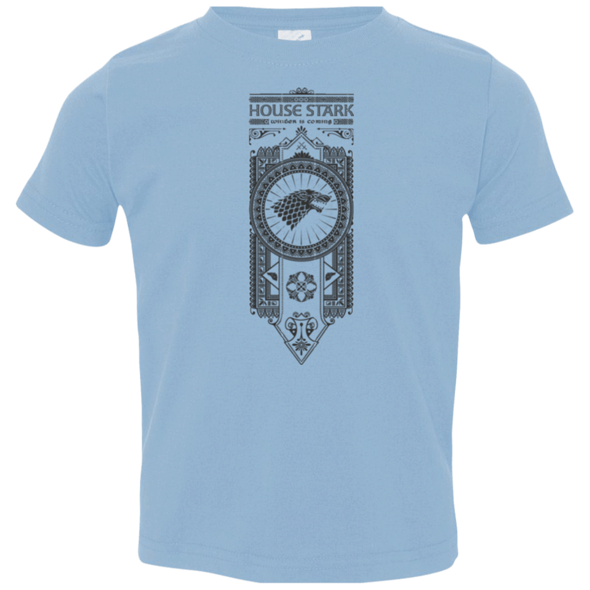 T-Shirts Light Blue / 2T House Stark Black Toddler Premium T-Shirt